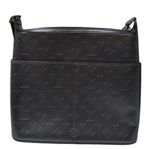 LOUIS Shoulder Bag Sutter Blue Vuitton